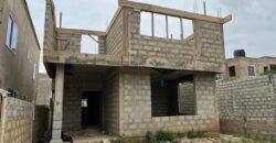 3 Bed rooms Storey uncompleted at Pokuase for sale